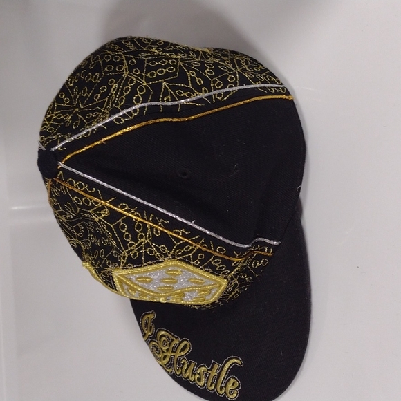 Baseball Cap Fitted Dice Hustle Embroidered Hat - Picture 5 of 6